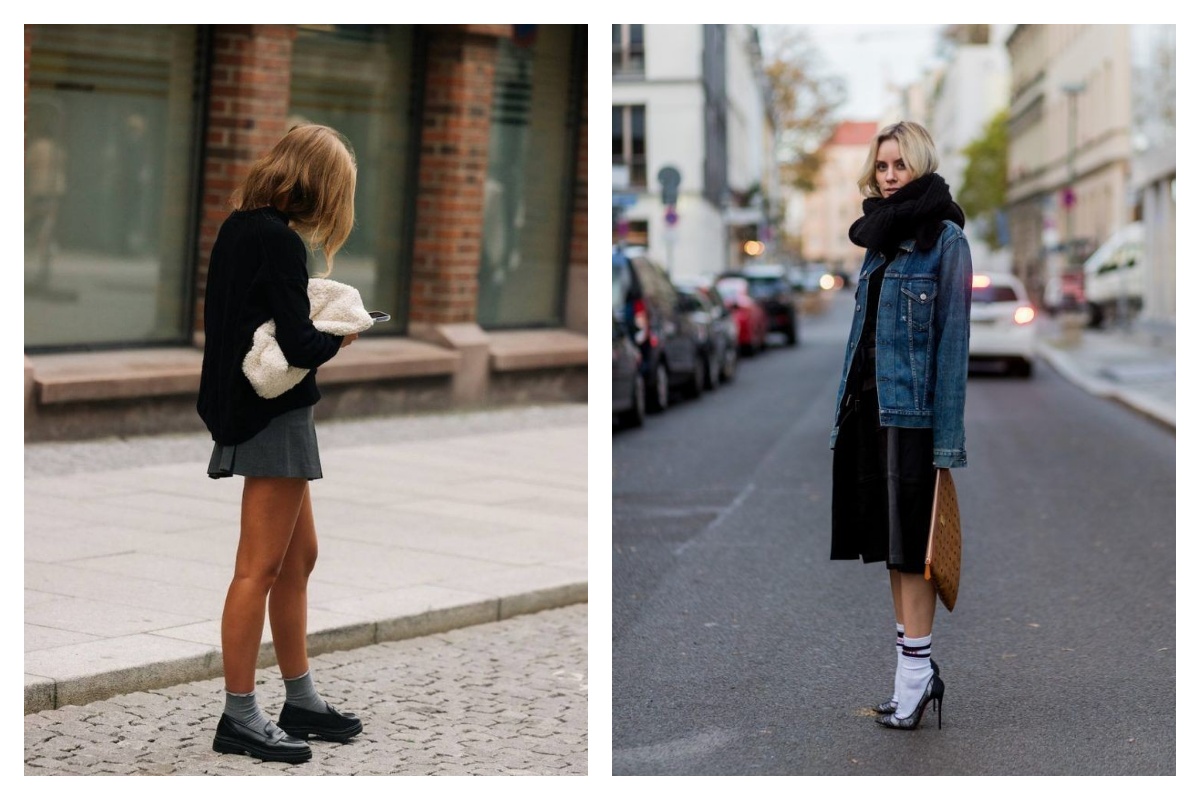 Quand la chaussette devient un accessoire de mode branchee. Paulette Magazine